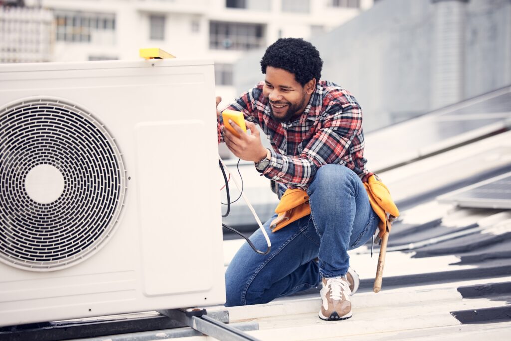 heat pump installation